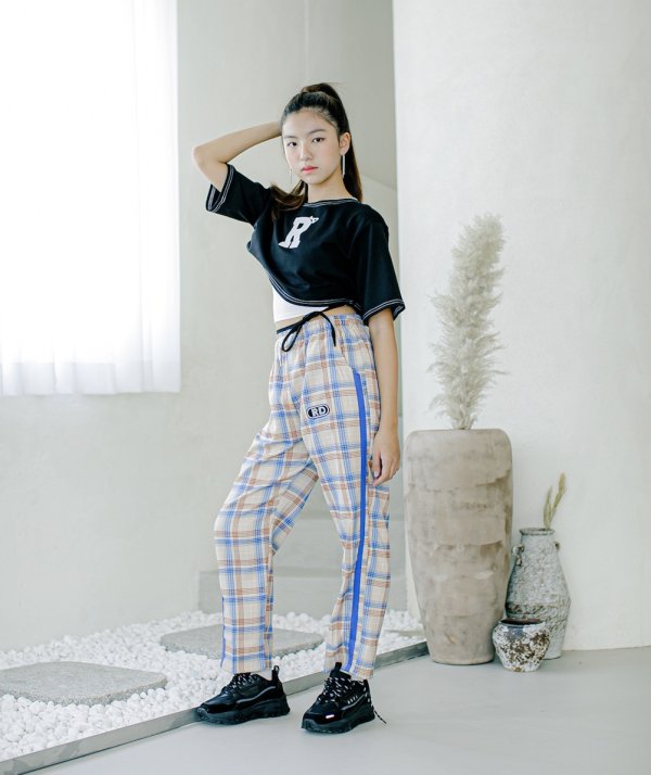画像7: 50%off【パンツ/在庫処分セール】RD 20 K-POP STYLE STREET PLAID PANTS (7)