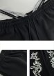 画像8: 【大人向け パンツ】Double Logo BLK Pants (8)