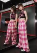 画像3: 【パンツ】Pink&Pinkギンガムチェックワイドパンツ  (3)