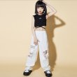 画像14: ホワイトダメージデニムパンツ (14)
