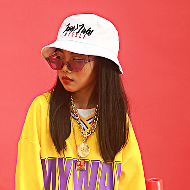 ハット 19 Save Town Hiphop Bucket Hat バケット ハット 帽子 ヒップホップ キッズ ダンス ストリート 衣装 Royal Dance