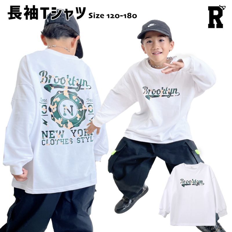 【トップス】Brooklyn長袖Tシャツ