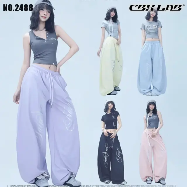 【CBX LAB】PASTEL LIGHT PANTS